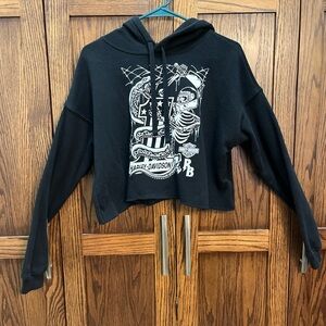 Harley-Davidson Black Hoodie with Logo